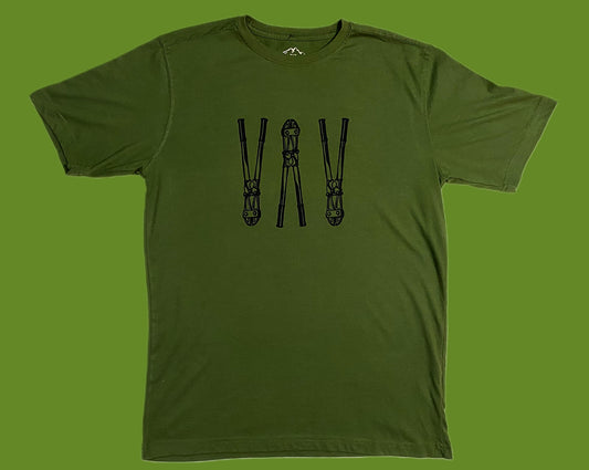 Green Boltcutters Block Print T-Shirt