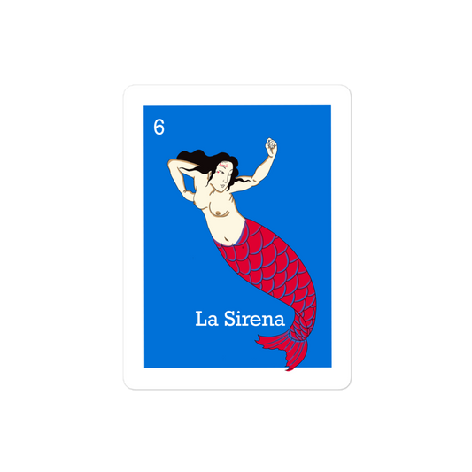 La Sirena Loteria - Sticker